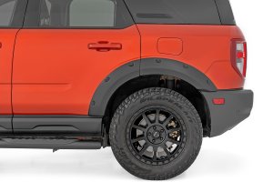 Ford Bronco Sport Fender Flares - Rough Country - Pocket - Gloss Black - '21-'25